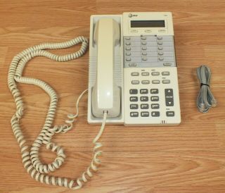 At&t 732 Vintage Corded 2 Line Desk Top Home Or Office Telephone Read