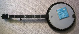 Vintage 5 - String Banjo With Bakelite Resonator,  Upstate Ny Estate Find