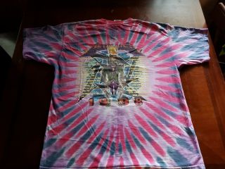 Vintage Metallica 1998 Tour Concert Shirt Xl Tie Dye Concert 90s Fear Of God