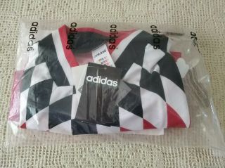 Tags Adidas Vintage 90s Football Shirt Jersey Trikot (Size L/XL) VTG Red 2