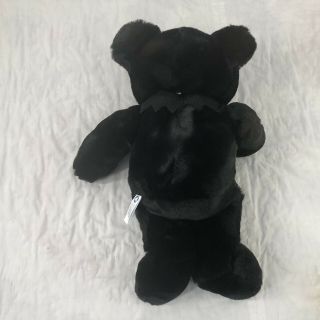 Grateful Dead Bear Black Peter Teddy Bear Plush Doll 1991 Albany York Vtg 5