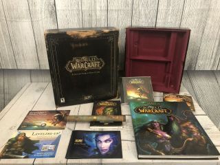 Rare World Of Warcraft Vanilla Collectors Edition - Incomplete