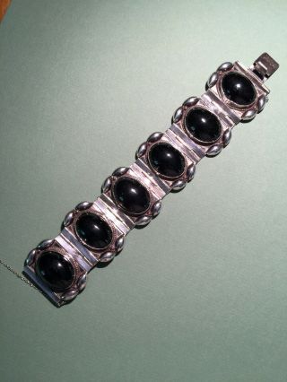 Vintage Mexican Sterling Silver Bracelet