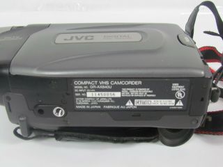 Vintage JVC Compact VHS Camcorder GR - AX840U 4