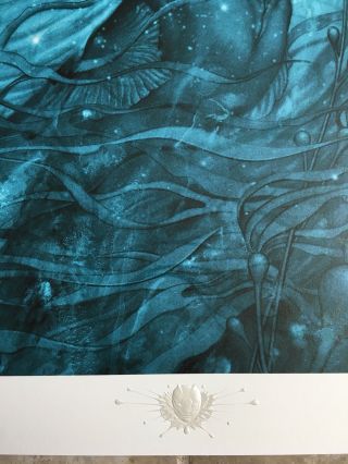 The Shape of Water Movie Poster James Jean Art Print Guillermo Del Toro Rare 8