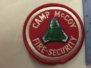 Us Army Camp Mccoy Fire Department Wisconsin (vintage)