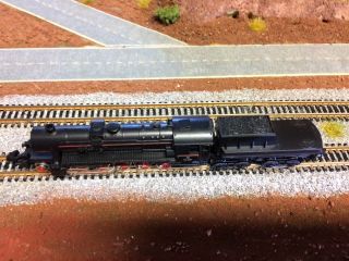 Z scale Marklin 88834 Steam locomotive 2 - 10 - 0 with LED headlights - DCC rare 3