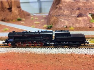 Z scale Marklin 88834 Steam locomotive 2 - 10 - 0 with LED headlights - DCC rare 5