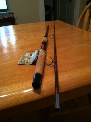 Vintage Garcia Conolon 2pc Spinning Rod 6’6 " Fast Taper Lgt Action 2508t Ex Cond