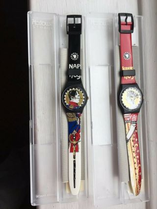 Rare Vintage Swatch (Watches) by Ravage 90s Napoleon & Josephine 5