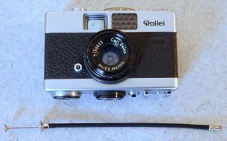 Vintage Made In Germany Rollei B35 35mm Film Camera As - Is