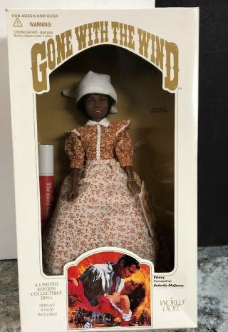 Gone With The Wind Prissy Doll World Doll Rare 1989