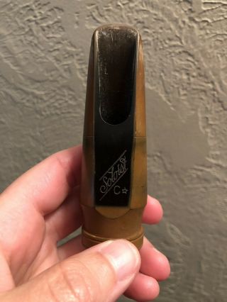 Vintage Selmer Paris Soloist C Alto Saxophone Mouthpiece 2