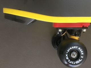 Vintage 80’s Variflex Diablo Skateboard NOS Street Rage II Wheels 29” X 9” 4