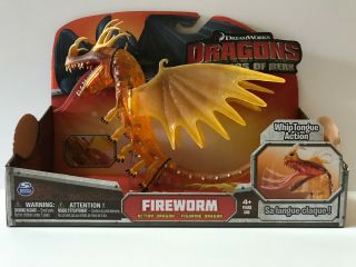 Fireworm Extremely Rare & Vhtf Dreamworks Dragons " Defenders Of Berk "
