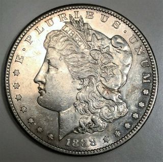 1888 - S Morgan Silver Dollar Coin Rare Date