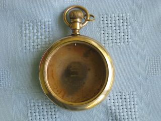 Vintage Fahys Permanent Quality 16 Size Gold Filled Swing Ring Pocket Watch Case