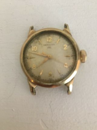 Vintage Hamilton Cld 10k Gold Filled Men 