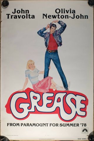 Grease Advanced Movie Poster,  One Sheet 780018 27x41 Rare Bill Varney2