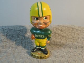 Vintage Green Bay Packers Nodder Bobblehead Bobble,  Great Cond.  Japan