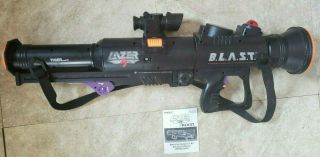 Vtg 1998 Lazer Tag Tiger Blast B.  L.  A.  S.  T.  Blaster Bazooka Rifle Gun Mortar