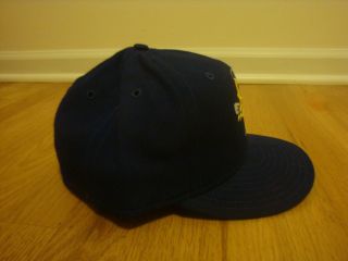 VTG Burlington Bees Era 7 1/2 hat cap Minor League Wool retro 90s old logo 5