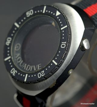Very Rare Aquadive Maritime LED Divers 200M Watch Non 2