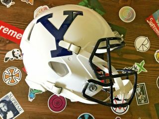 Yale Bulldogs Riddell Speed Full Size Authentic Football Helmet Very Rare