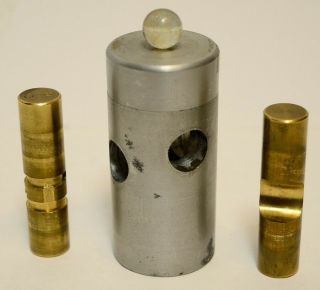 Rare Marcel Gillen Fire Plug Mechanical Aluminum Brass Puzzle Magic Trick