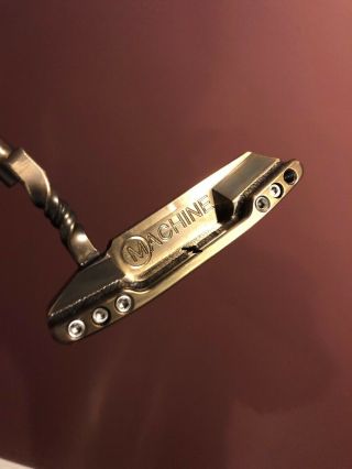 Rare Machine Putter Tig Weld Oil Can Custom Putter Tour Only