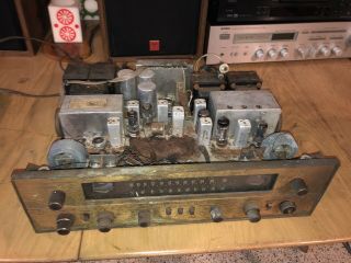 Vintage Fisher 400 Tube Stereo Receiver Parts Repair