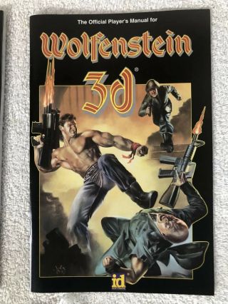 Wolfenstein 3D PC CD - ROM GT Interactive Software 1995 USA Canada Big Box Rare 8