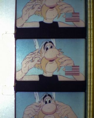 The Twelve Tasks of Asterix 1976 16mm full movie on 2 reels - so rare 3