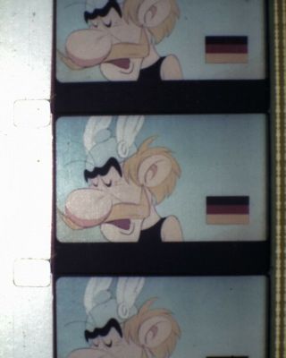 The Twelve Tasks of Asterix 1976 16mm full movie on 2 reels - so rare 6