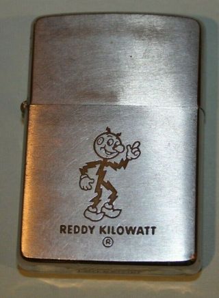 Vintage “reddy Kilowatt " Zippo Lighter 2517191 - 1950 - 1957 -