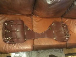 Leather,  Vintage Saddle Bags,  Horse,  Motorcycle Brass Hardware