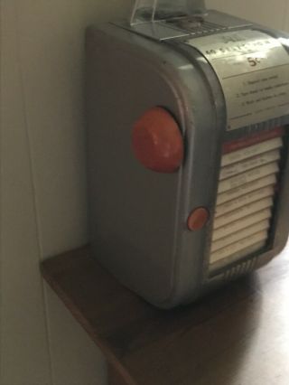 Vintage 1940’s Ami Jukebox Wall Selection For Music