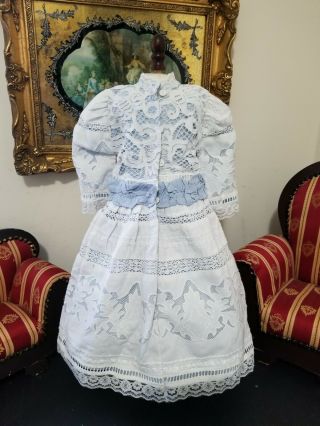 Vintage French victorian dress 18 