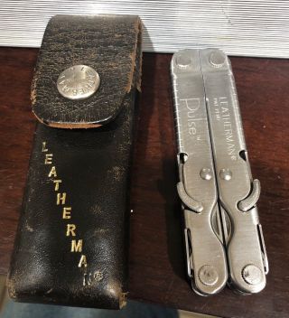 Vintage Retired Leatherman Pulse Multi Tool & Case