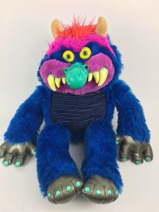 My Pet Monster 1985 AmToy Vintage Plush Stuffed Toy American Greetings 2