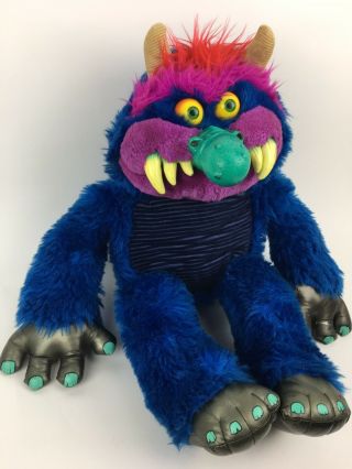 My Pet Monster 1985 AmToy Vintage Plush Stuffed Toy American Greetings 3
