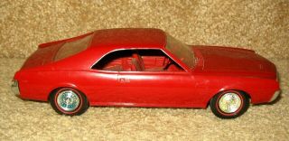 Vintage Promo Jo - Han 1969 AMC Javelin SST Model Dealer Car NR Unusual RED 3