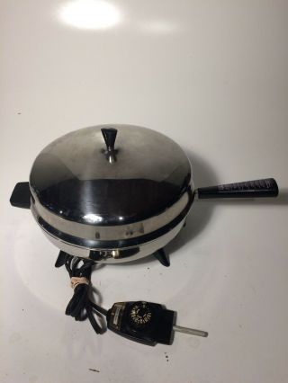 Farberware Vintage Electric Skillet Frying Pan 310 - A 12” High Dome Lid