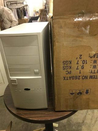 At Atx Computer Case Enclosure Build Vintage 386 486 Pentium Unique Case 268