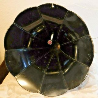 Western Electric Morning Glory 4a Talk Back Metal Speaker Horn Vintage 1920 
