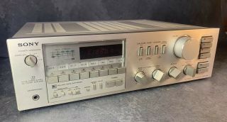 Vintage Sony Model Str - V55 Am/fm Stereo Receiver