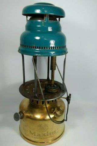 Old Vintage Ditmar Maxim No 501a Paraffin Petrol Lantern Kerosene Lamp.  Optimus