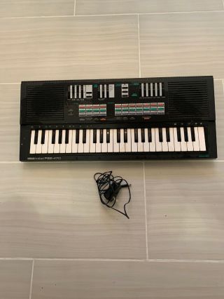 Yamaha Portasound Pss - 470 Vintage Keyboard Pss 470 Porta Sound