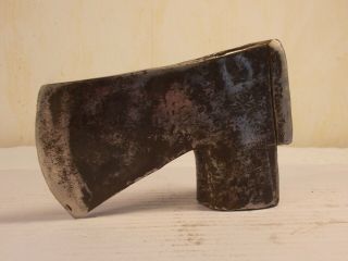 ANTIQUE VINTAGE SWEDISH Socket AXE HEAD SÄTER BANCO SÄTER SWEDEN 1800S/1900S 4