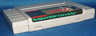 Vintage Nintendo SNES Zelda A Link To The Past Video Game Complete 5